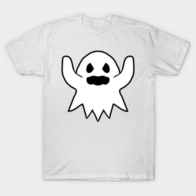 Angry Ghost T-Shirt-TOZ